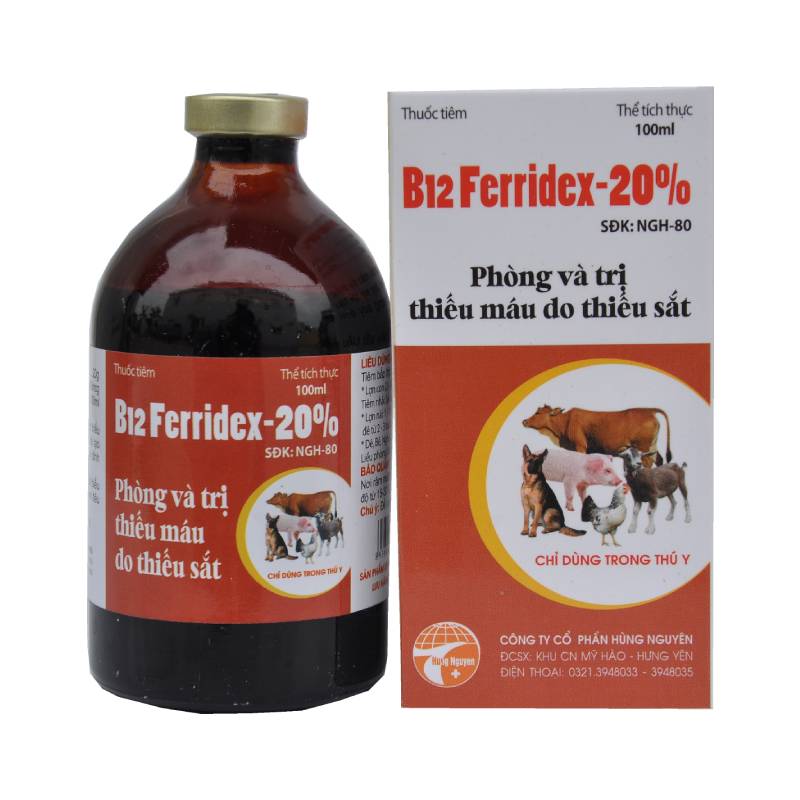 ​B12 – FERRIDEX – 20%